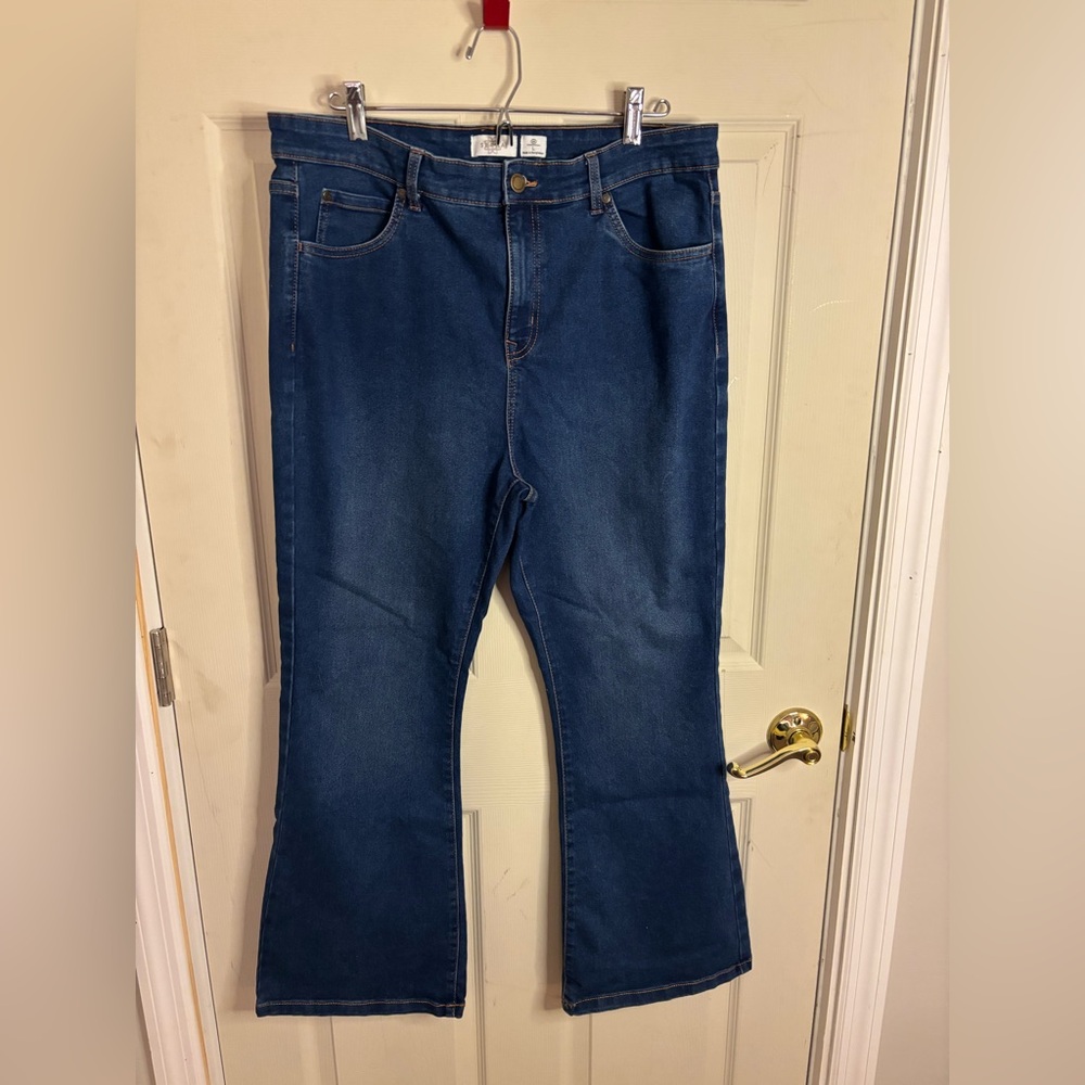 Serra Dark Blue Flare Women's Jeans